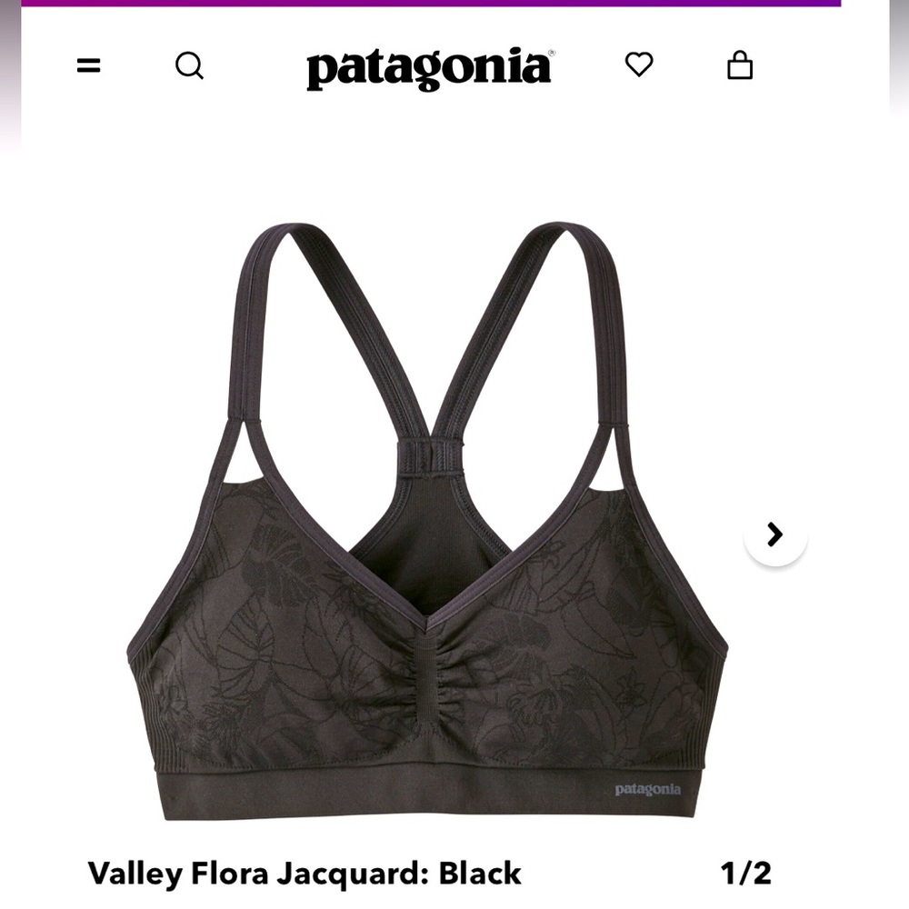 Patagonia Barely bra size Large